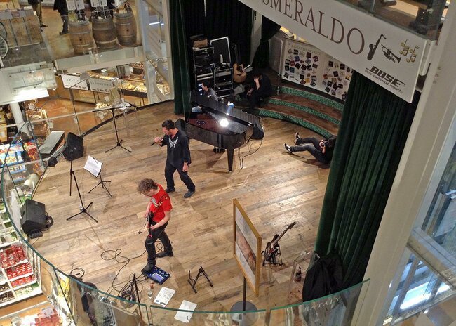 Palco dall'alto