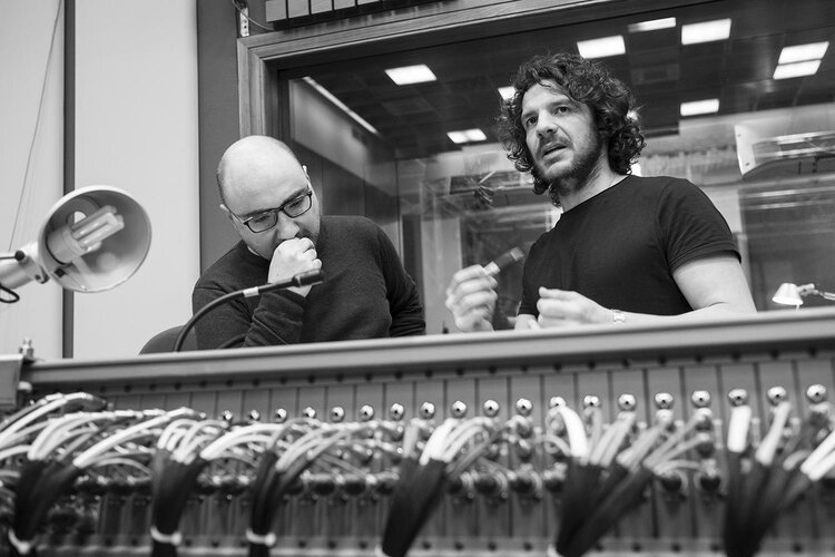 Claudio insieme a Pierpaolo Latina