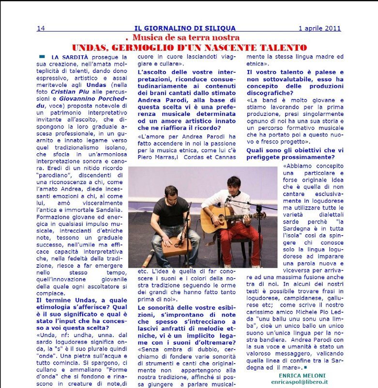 Un modo semplice e carino per presentare la band e il suo proggetto