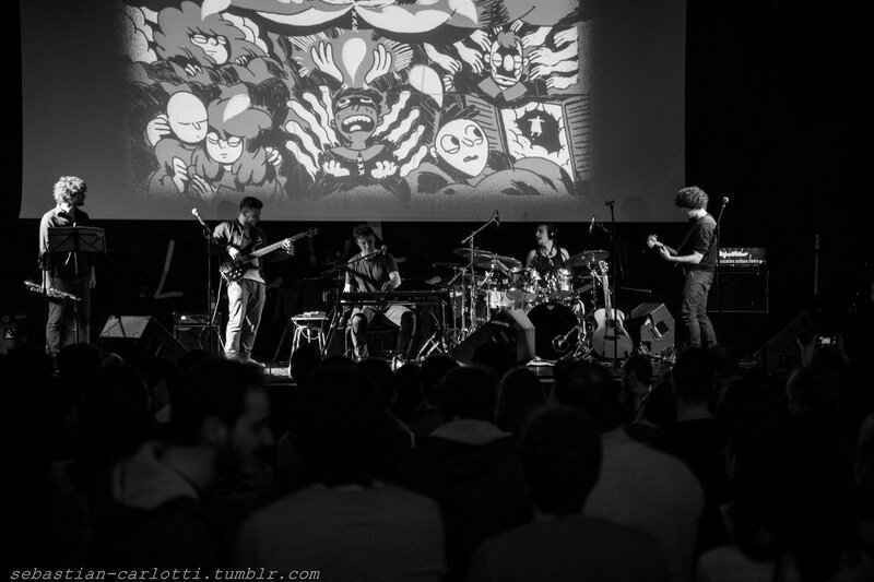 Eveline's Dust on stage