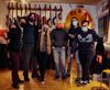 A partide da dx, il secondo è Guido Tronconi. Insieme ad altri musicisti negli spazi di Downtown Studios di Pavia 