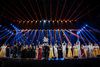 Tutti gli artisti sul palco